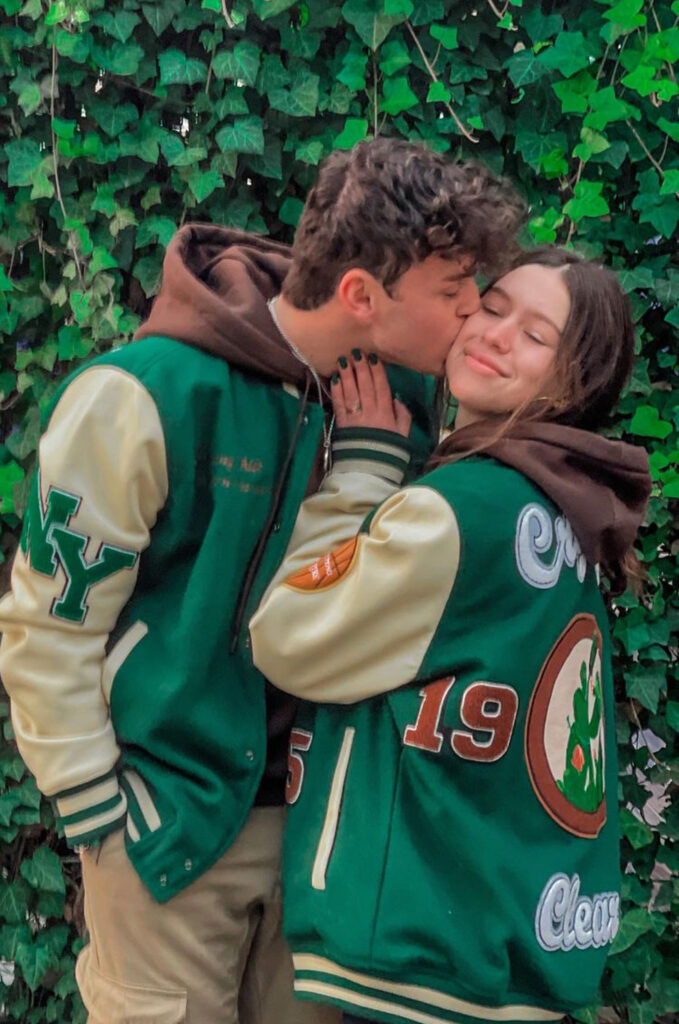 Valentine varsity jacket