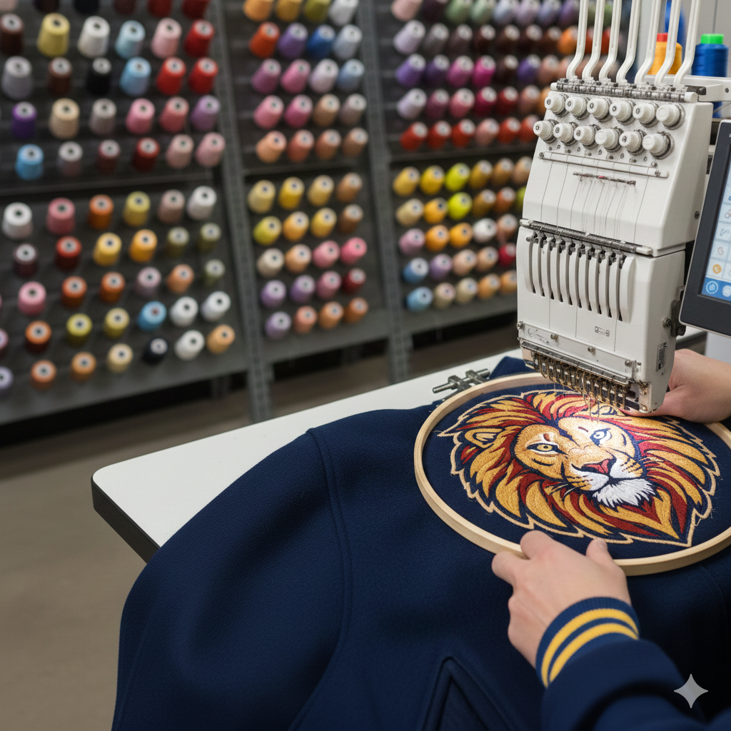 Who Can Sew Patches on Letterman Jacket