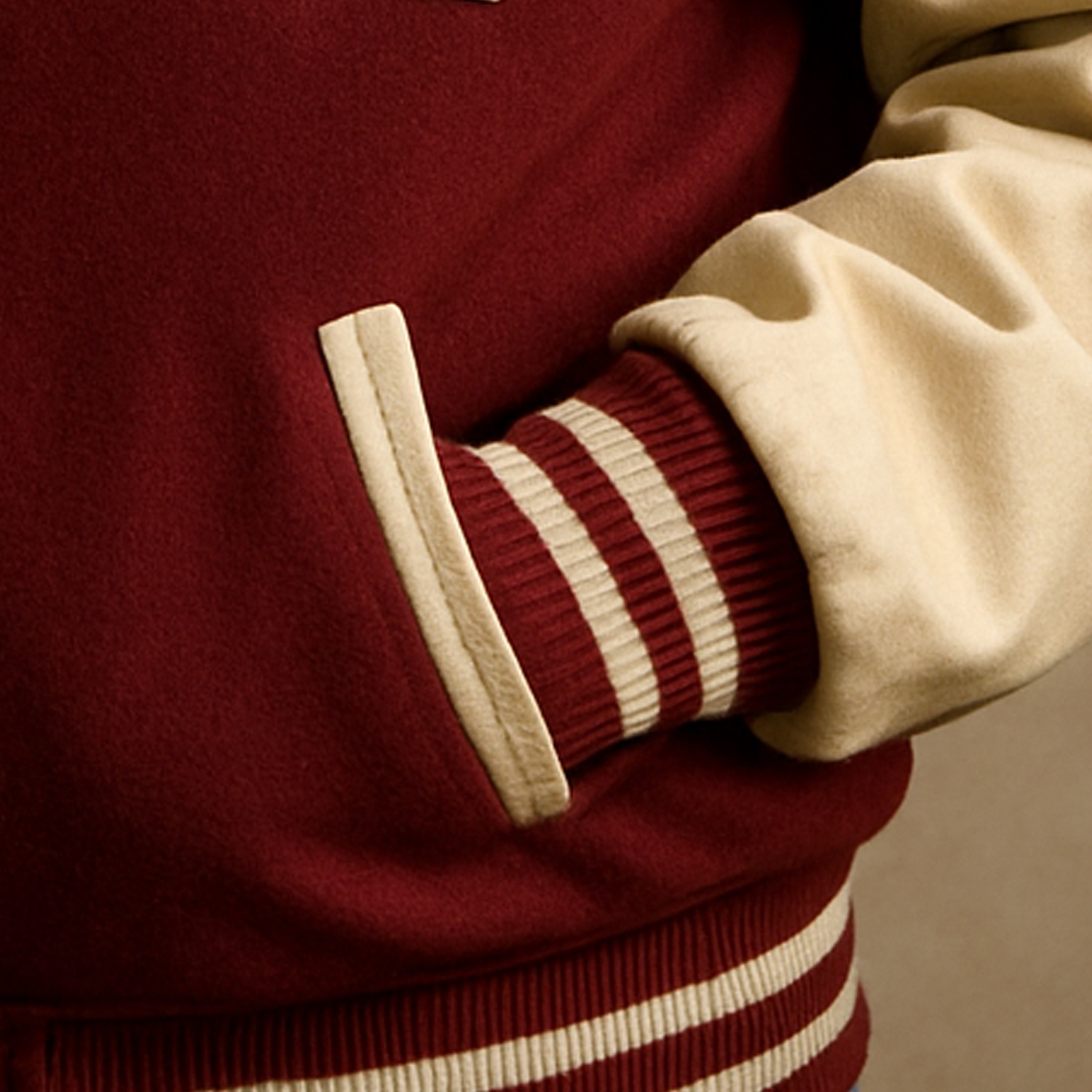 custom packet varsity jacket