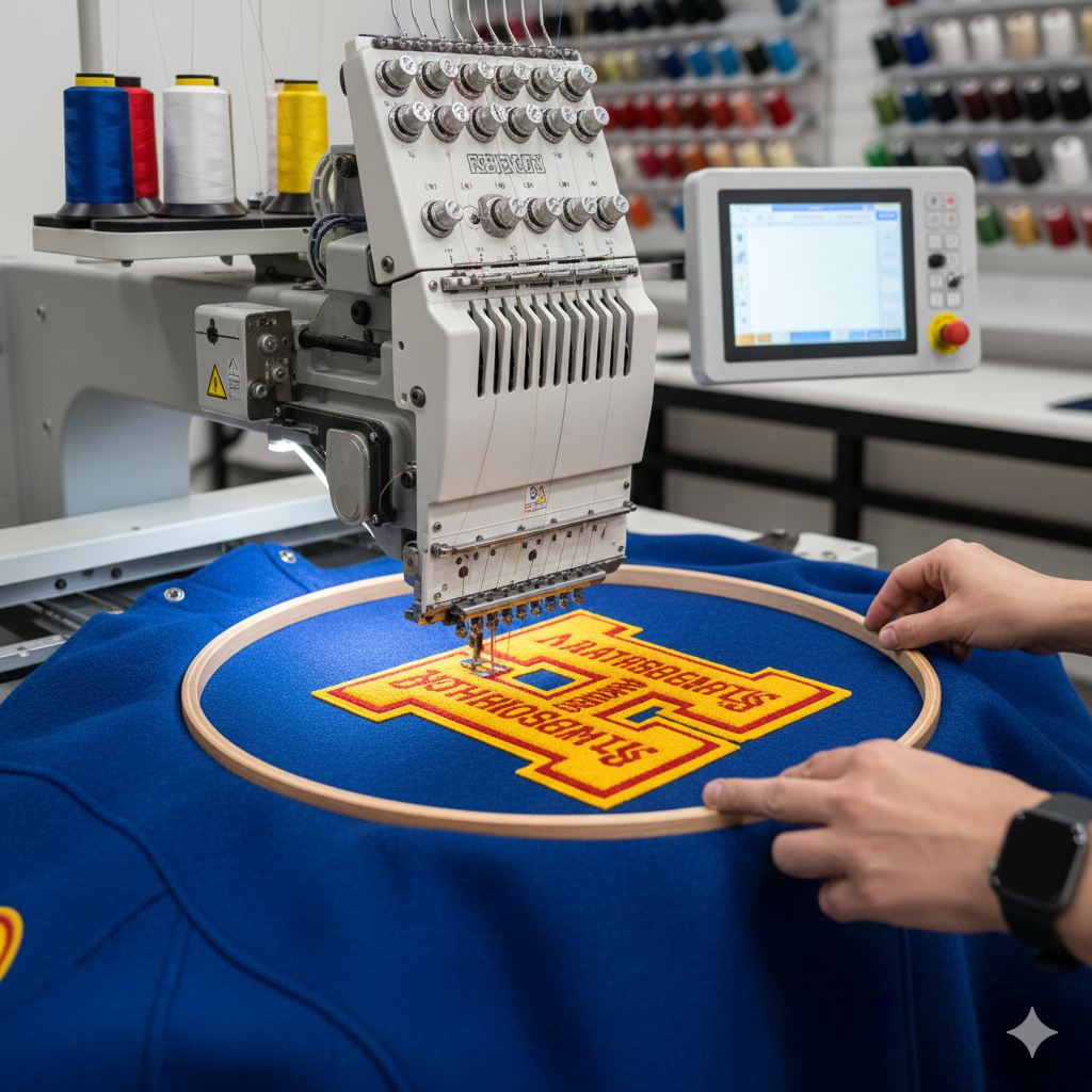 who can sew patches letterman jacket