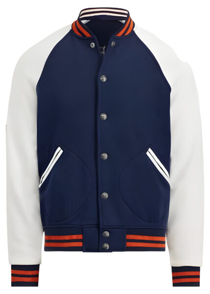 FABRIC RAGLAN SLEEVE varsity jacket custom