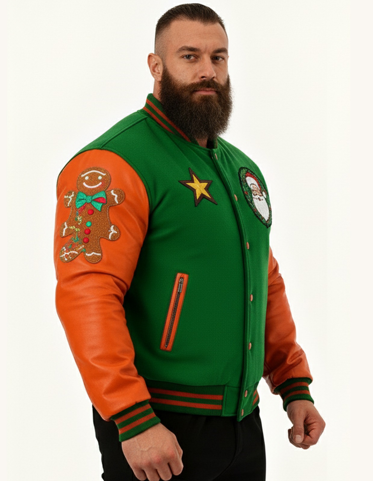 Christmas Bomber Jacket - Image 4