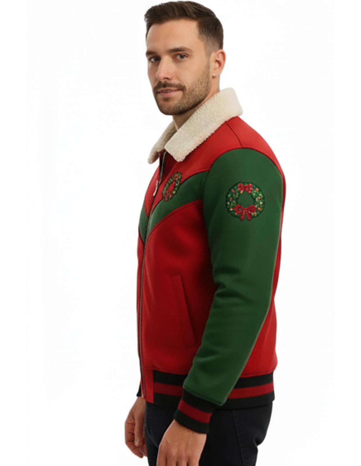 Christmas Fleece Jacket Top 2025 Winter Comfort - Image 3