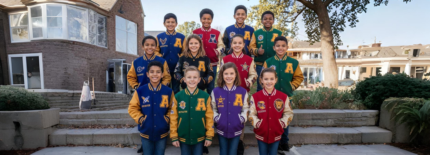 kids varsity jacket girls