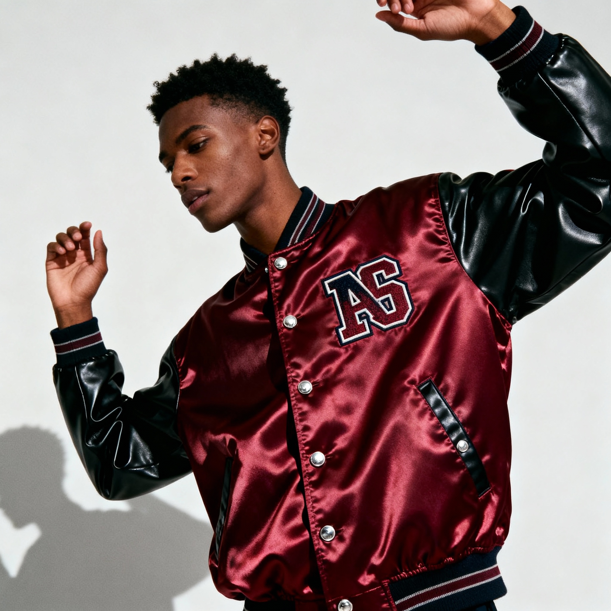 satin varsity jackets wholesale