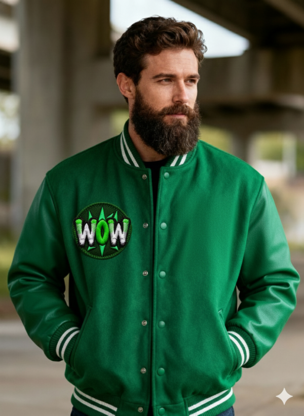 Green Varsity Jacket