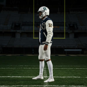 American football varsity jacket