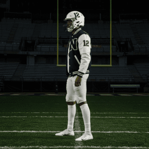 American football varsity jacket