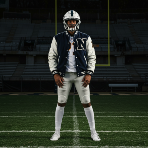 American football varsity jacket custom