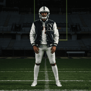 American football varsity jacket custom