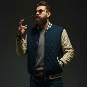 custom Quilted Varsity Jacket