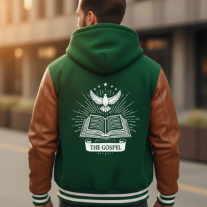 Jesus gospel varsity jacket