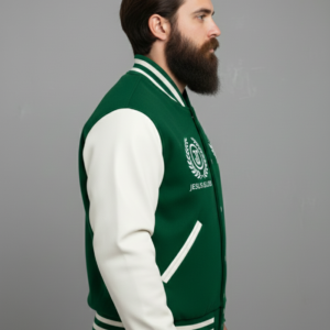 Jesus green white jacket