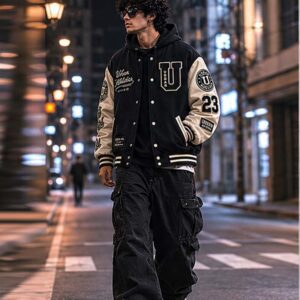 varsity jacket mens vintage