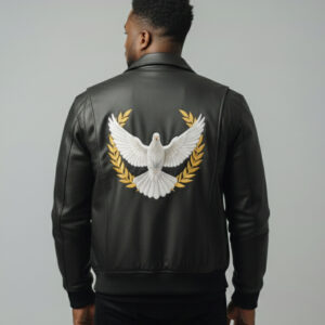 Gospel apparel Leather jacket