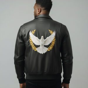 Gospel apparel Leather jacket