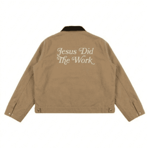 Jesus did the work jacket