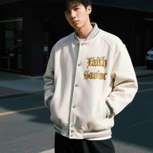 I Love Jesus Varsity Jacket