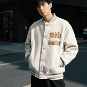 I Love Jesus Varsity Jacket