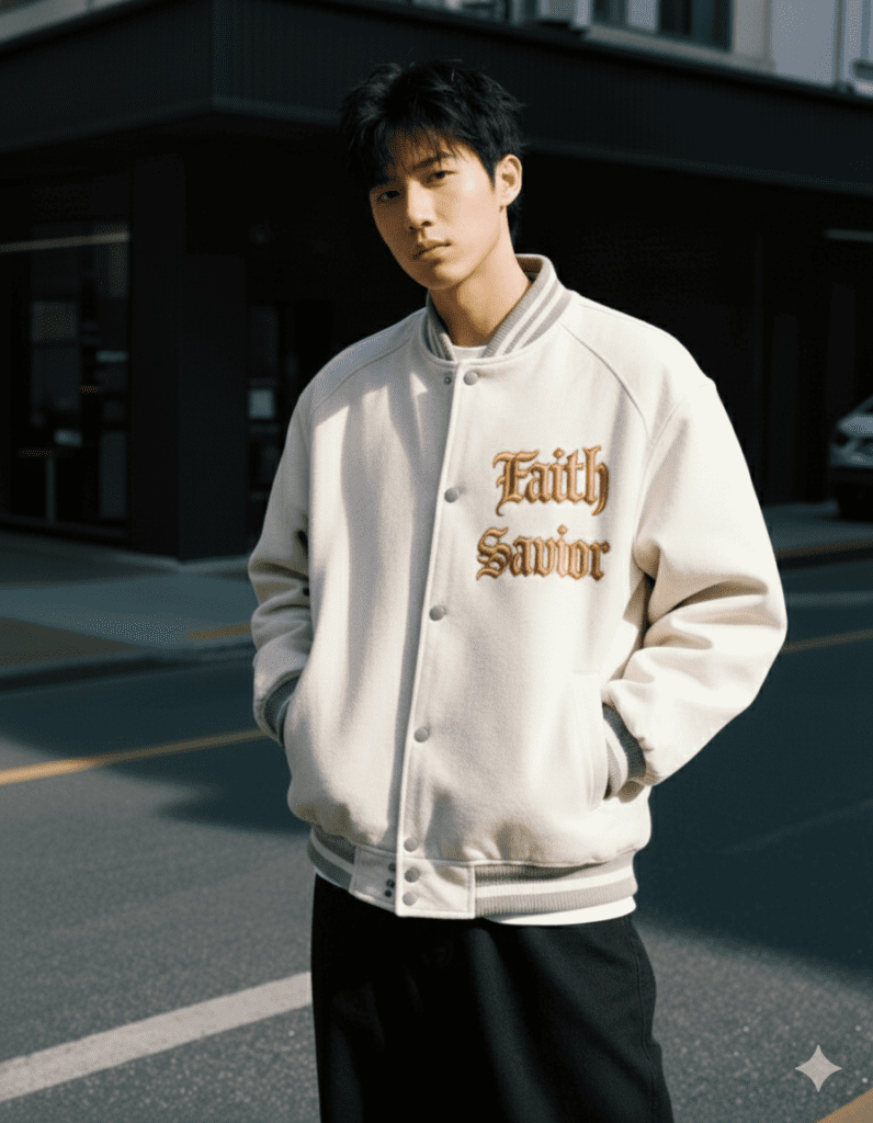 I Love Jesus Varsity Jacket