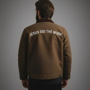 Jesus Did the Work Jacket