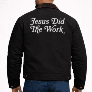 Jesus Did the Work Jacket - Image 5