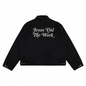 black Jesus did the work jacket