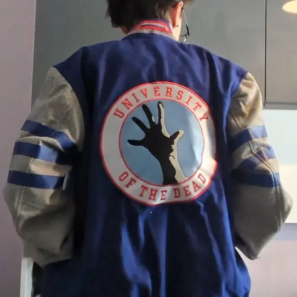 Evan - satisfied customer varsity jacket order