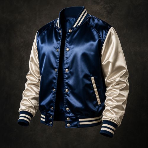 Satin Baseball Jackets Manufacturer