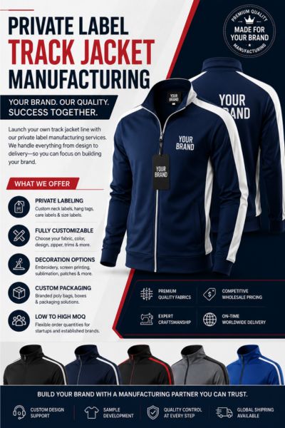 Custom Track Jackets Manufacturer