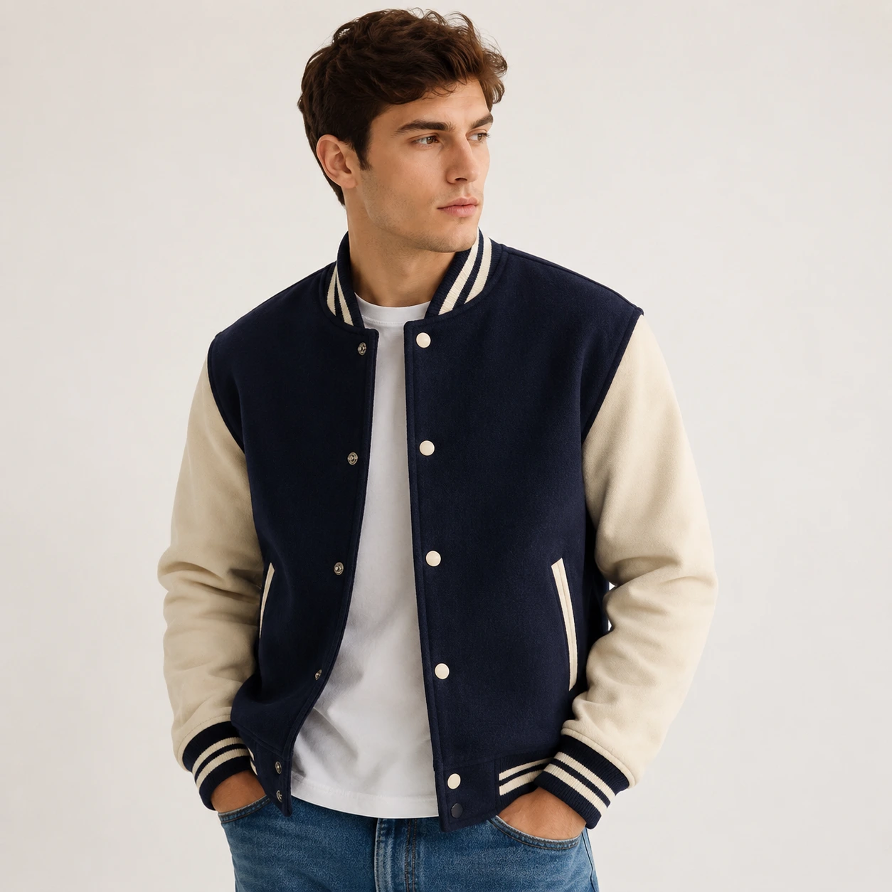 wool baseball jacket