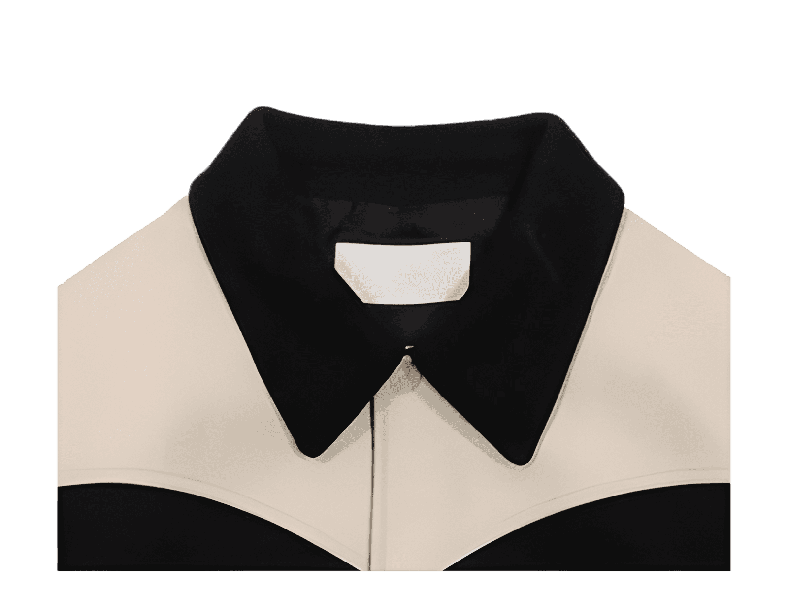 PU LEATHER BYRON COLLAR Varsity Jacket