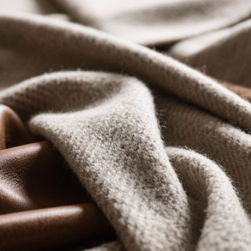 Wool Leather kids varsity jacket