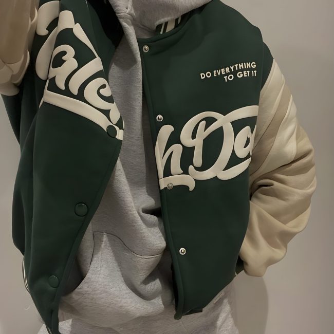 personalised varsity jacket