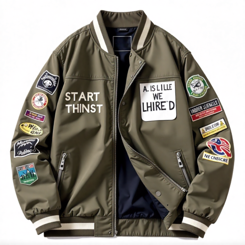 oversized varsity jacket